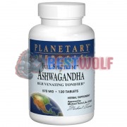 Ashwagandha [Ашваганда] (570 мг x 120 табл), Planetary Herbals