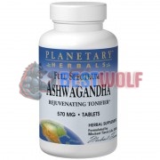 Ashwagandha [Ашваганда] (570 мг x 60 табл), Planetary Herbals