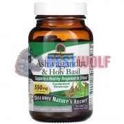 Ashwagandha [Ашваганда] (60 капс), Nature's Answer