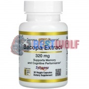 Bacopa [Бакопа] (320 мг x 30 капс), California Gold Nutrition