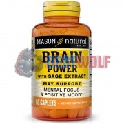 Brain [Brain] (60 табл), Mason Natural