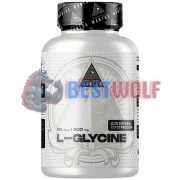 L-Glycine [Глицин] (500 мг x 60 капс), Biohacking Mantra