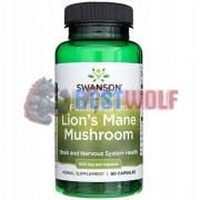 Lion's Mane [Львиная грива] (500 мг x 60 капс), Swanson