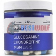 Glucosamine Chondroitin MSM (240 шт), LevelUp