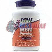 MSM [Methylsulfonylmethane] Powder (227 гр), NOW Foods
