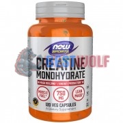 Creatine Monohydrate (120 шт по 750 мг), NOW Sports
