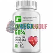 Omega-3 [60% EPA & DHA] (60 шт по 1000 мг), 4Me Nutrition