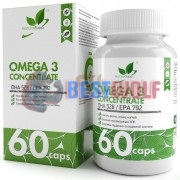 Omega-3 [Concentrate 60%] (60 шт по 1000 мг), NaturalSupp