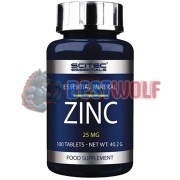 Zinc (100 шт по 25 мг), Scitec Essentials
