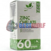 Zinc Chelate (60 шт по 30 мг), NaturalSupp