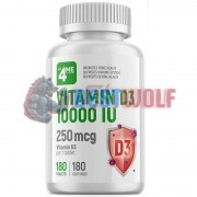 Vitamin D3 (180 шт по 250 мкг), 4Me Nutrition