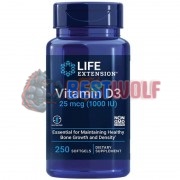 Vitamin D3 (250 шт по 25 мкг), Life Extension