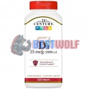 Vitamin D3 (500 шт), 21st Century