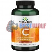 Vitamin C [with Rose Hips] (90 шт по 1000 мг), Swanson