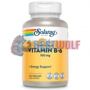 Vitamin B-6 [Timed Release] (120 шт по 100 мг), Solaray
