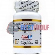 Astaxanthin [Astalif®] (30 шт по 12 мг), California Gold Nutrition