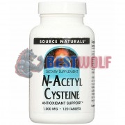 N-Acetyl Cysteine (120 шт по 600 мг), Source Naturals