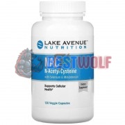 NAC+ [N-Acetyl Cysteine] (120 шт по 600 мг), Lake Avenue Nutrition
