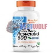 Trans-Resveratrol [High Potency] (60 шт по 600 мг), Doctor's Best