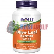Olive Leaf Extract (120 шт по 500 мг), NOW Foods