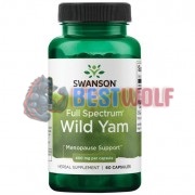 Wild Yam [Full Spectrum] (60 шт по 400 мг), Swanson