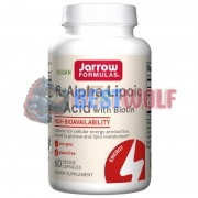 R-Alpha Lipoic Acid [with Biotin] (60 шт), Jarrow Formulas