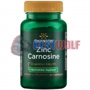 Zinc Carnosine [PepZin GI™] (60 шт), Swanson