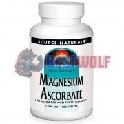 Magnesium Ascorbate (120 шт по 1000 мг), Source Naturals