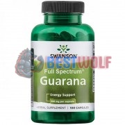 Guarana [Full Spectrum] (100 шт по 500 мг), Swanson