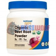 Organic Beet Root Powder (454 гр: 91 порция), Nutricost