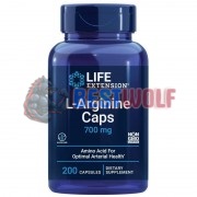 L-Arginine капс (200 шт по 700 мг), Life Extension